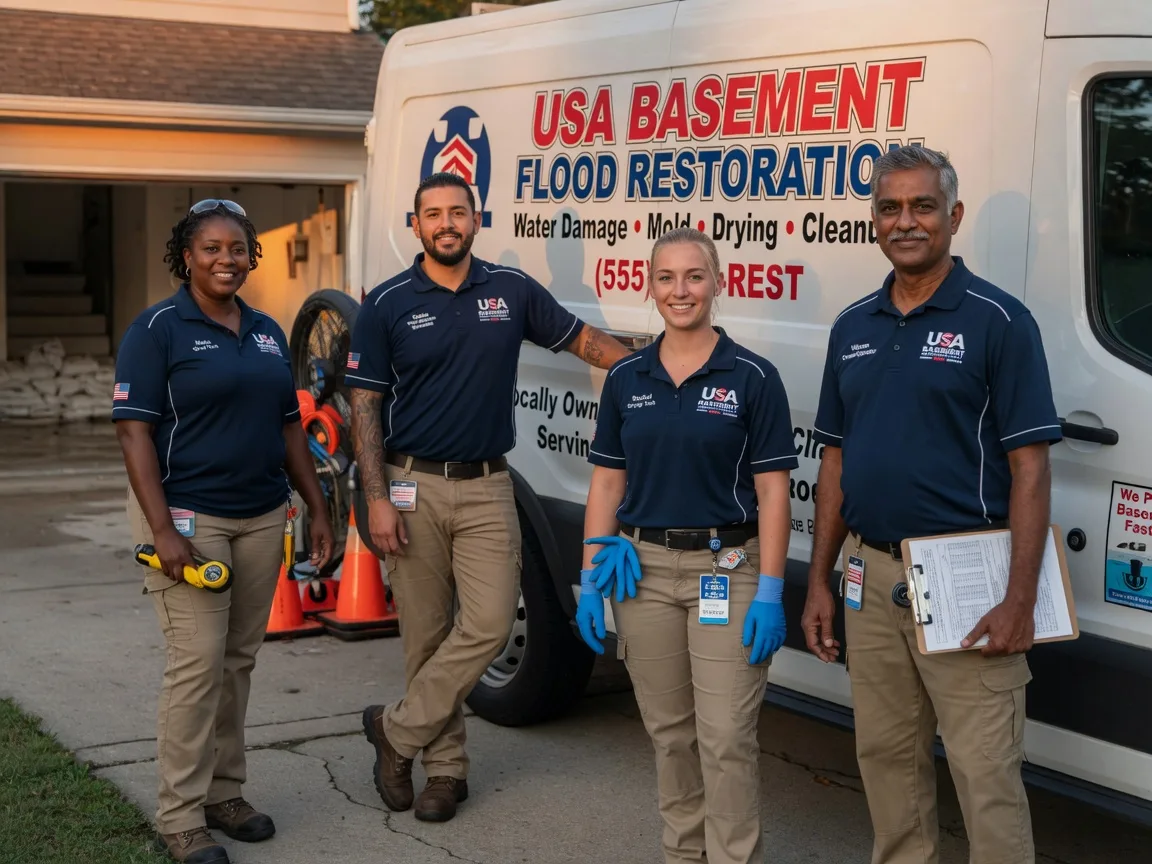 Basement Flood Cleanup company in Elvaston, IL
